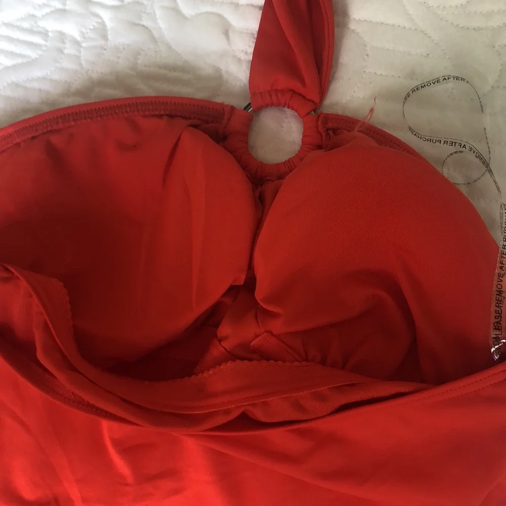 🔥❤️Michael Kors one piece bathing suit halter top